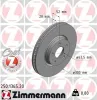 Bremsscheibe Vorderachse ZIMMERMANN 250.1365.20