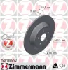 Bremsscheibe Hinterachse ZIMMERMANN 250.1385.52