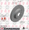 Bremsscheibe Vorderachse ZIMMERMANN 250.1386.52