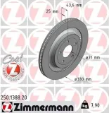 Bremsscheibe ZIMMERMANN 250.1388.20