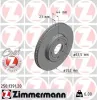 Bremsscheibe Vorderachse ZIMMERMANN 250.1391.20