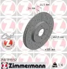 Bremsscheibe Vorderachse ZIMMERMANN 250.1393.52