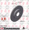 Bremsscheibe Hinterachse ZIMMERMANN 250.5718.20