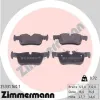 Bremsbelagsatz, Scheibenbremse Hinterachse ZIMMERMANN 25331.160.1