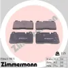 Bremsbelagsatz, Scheibenbremse Vorderachse ZIMMERMANN 25643.170.1