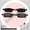 Bremsbelagsatz, Scheibenbremse Vorderachse ZIMMERMANN 25736.180.1