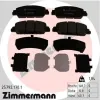 Bremsbelagsatz, Scheibenbremse Vorderachse ZIMMERMANN 25792.170.1