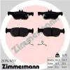 Bremsbelagsatz, Scheibenbremse Hinterachse ZIMMERMANN 26174.145.1