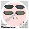 Bremsbelagsatz, Scheibenbremse Hinterachse ZIMMERMANN 26468.150.2