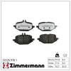 Bremsbelagsatz, Scheibenbremse Hinterachse ZIMMERMANN 26526.970.1