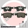 Bremsbelagsatz, Scheibenbremse Vorderachse ZIMMERMANN 26677.170.1