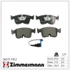 Bremsbelagsatz, Scheibenbremse Vorderachse ZIMMERMANN 26677.170.2
