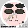 Bremsbelagsatz, Scheibenbremse Vorderachse ZIMMERMANN 26695.180.2