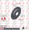 Bremsscheibe Hinterachse ZIMMERMANN 280.2701.20