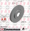 Bremsscheibe Vorderachse ZIMMERMANN 280.3158.20