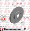 Bremsscheibe Vorderachse ZIMMERMANN 280.3161.52
