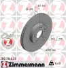 Bremsscheibe Vorderachse ZIMMERMANN 280.3166.20