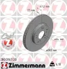 Bremsscheibe Vorderachse ZIMMERMANN 280.3167.20