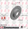 Bremsscheibe Hinterachse ZIMMERMANN 280.3169.20