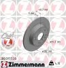 Bremsscheibe Hinterachse ZIMMERMANN 280.3177.20
