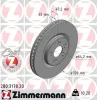 Bremsscheibe Vorderachse ZIMMERMANN 280.3178.20