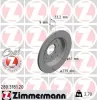 Bremsscheibe Hinterachse ZIMMERMANN 280.3181.20