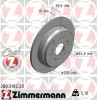 Bremsscheibe Hinterachse ZIMMERMANN 280.3182.20