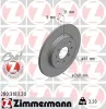Bremsscheibe Hinterachse ZIMMERMANN 280.3183.20