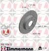 Bremsscheibe Hinterachse ZIMMERMANN 280.3186.52