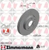 Bremsscheibe Vorderachse ZIMMERMANN 280.3187.20