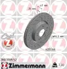 Bremsscheibe Vorderachse ZIMMERMANN 280.3189.52