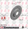 Bremsscheibe Hinterachse ZIMMERMANN 280.3190.52
