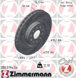 Bremsscheibe Vorderachse links ZIMMERMANN 280.3194.54