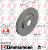 Bremsscheibe Vorderachse ZIMMERMANN 280.3195.20