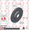 Bremsscheibe Vorderachse ZIMMERMANN 280.3198.20