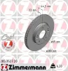 Bremsscheibe Vorderachse ZIMMERMANN 285.3527.20
