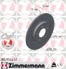 Bremsscheibe Hinterachse ZIMMERMANN 285.3544.52