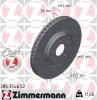 Bremsscheibe Vorderachse ZIMMERMANN 285.3546.52