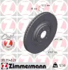 Bremsscheibe Vorderachse ZIMMERMANN 285.3548.20