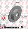 Bremsscheibe Hinterachse ZIMMERMANN 290.2259.20