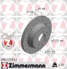 Bremsscheibe Hinterachse ZIMMERMANN 290.2259.52
