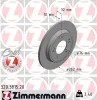 Bremsscheibe Hinterachse ZIMMERMANN 320.3815.20