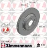 Bremsscheibe Vorderachse ZIMMERMANN 320.3819.20