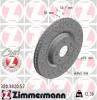 Bremsscheibe Vorderachse ZIMMERMANN 320.3820.52