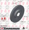 Bremsscheibe Vorderachse ZIMMERMANN 320.3828.20