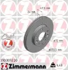 Bremsscheibe Vorderachse ZIMMERMANN 370.3072.20