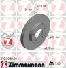 Bremsscheibe Vorderachse ZIMMERMANN 370.3076.20