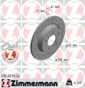 Bremsscheibe Hinterachse ZIMMERMANN 370.3079.52