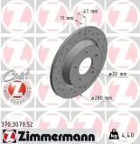 Bremsscheibe ZIMMERMANN 370.3079.52