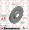 Bremsscheibe Vorderachse ZIMMERMANN 370.3088.52